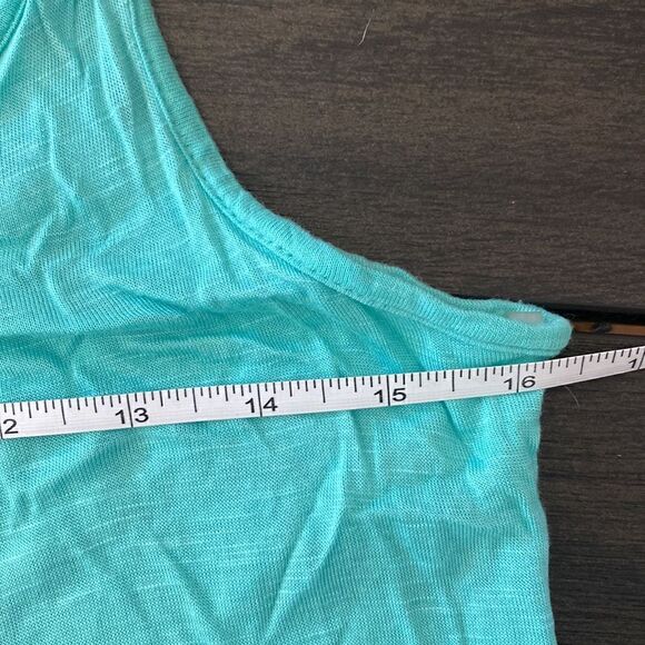 Touch Blue Tank full lace back Size Medium - Picture 11 of 11